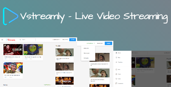 Vstreamly - Live Video Streaming Script